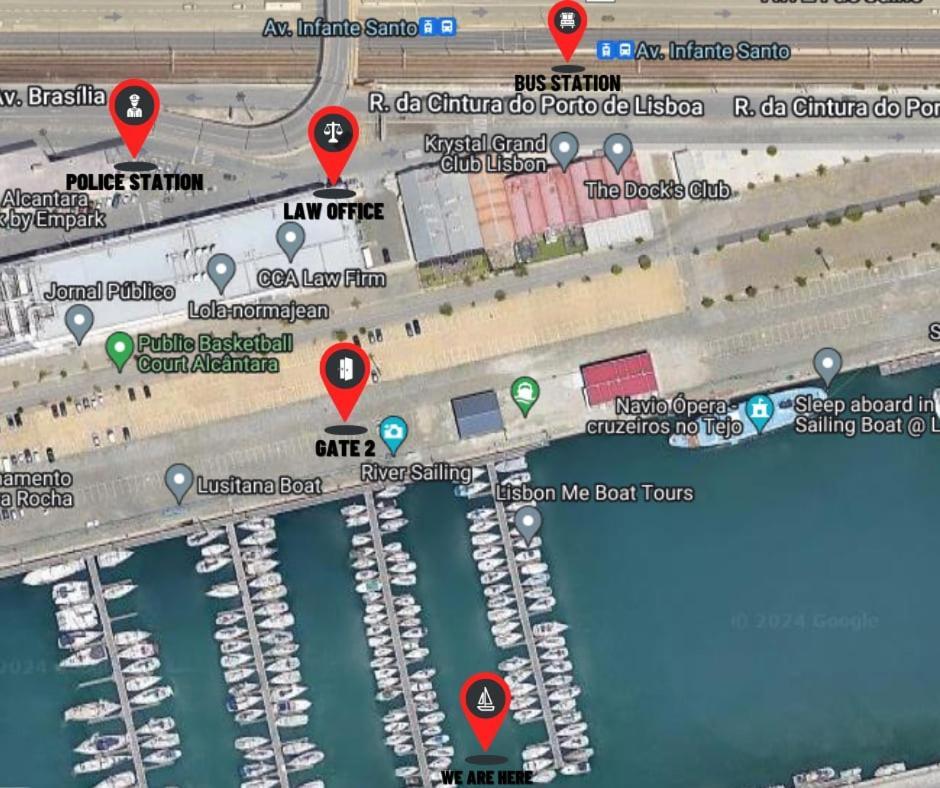Cozy Lisbon Marina Sleepaboard - Sail Away 호텔 외부 사진